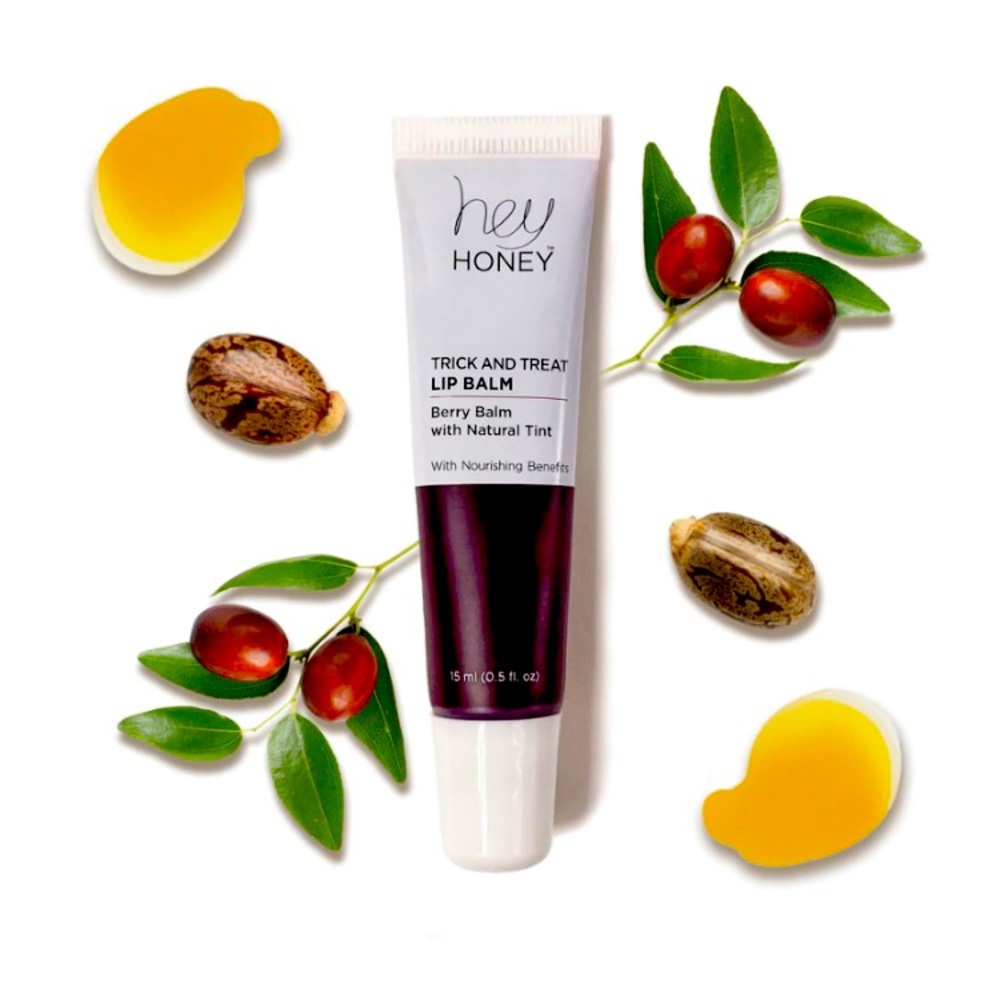 NWT Hey Honey Trick & Treat Berry Lip Balm w/ Natural Tint